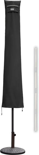 Sekey Sonnenschirm Schutzhülle aus wasserdichtem 600D Oxford-Gewebe in Schwarz, B/T/H: 300 x 200 x 35 cm - Bild 1