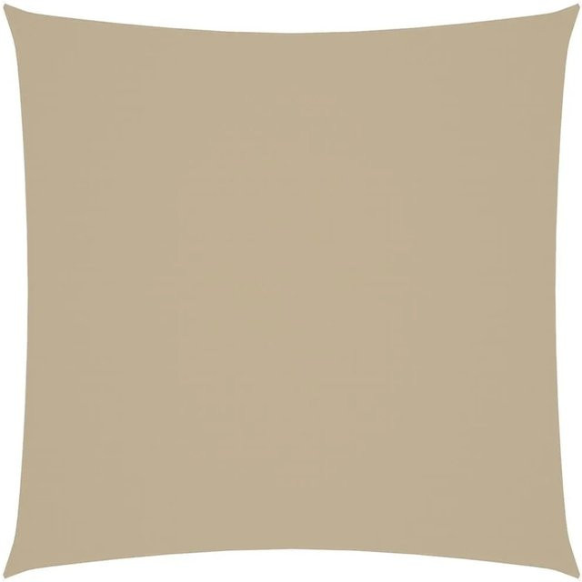vidaXL Sonnensegel aus PU-beschichtetem Oxford-Gewebe quadratisch in Beige, B/B: 4,5 x 4,5 m - Bild 1