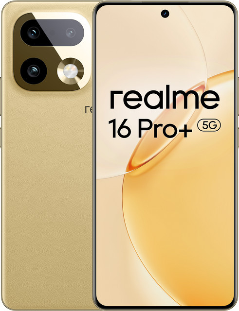 realme 16 Pro Plus 5G Smartphone Globale Version in Grau mit 200 MP LumaColor-Kamera, 7000 mAh Akku und 144 Hz AMOLED-Display - Bild 1