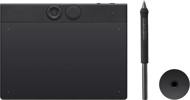 Wacom Intuos Pro Small Grafiktablett in Schwarz mit Bluetooth und USB-C - Bild 2