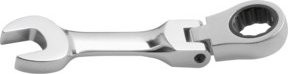 Kraftwerk Flex Click Stubby Ratschen-Ringabelschlüssel in Silber, 13 mm - Bild 1