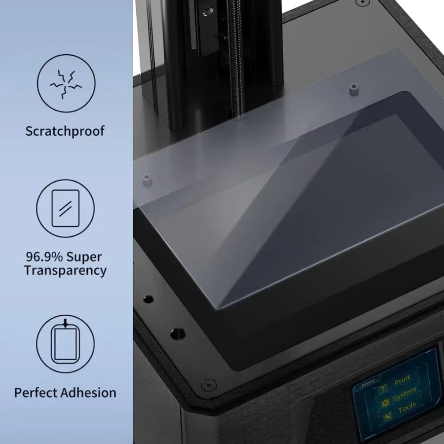 5 Stück Anycubic Schutzfolie 6,6 Zoll für Anycubic Photon Mono 2 LCD, transparent - Bild 3