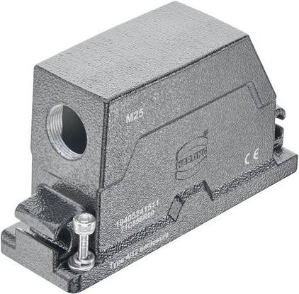 HARTING Tüllengehäuse aus Edelstahl in Grau 19 40 524 1513 19405241513 - Bild 1