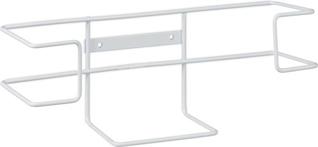Relaxdays Handschuhspender aus Eisen in Weiß, 2er Set, Wandmontage, B/T/H: 10 x 27,5 x 8,5 cm - Bild 1