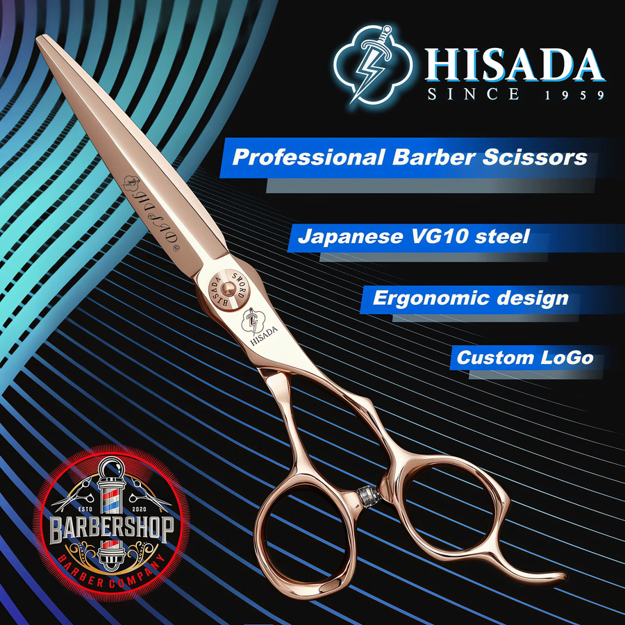 HISADA Friseurschere, VG10-Material, Unisex - Bild 2