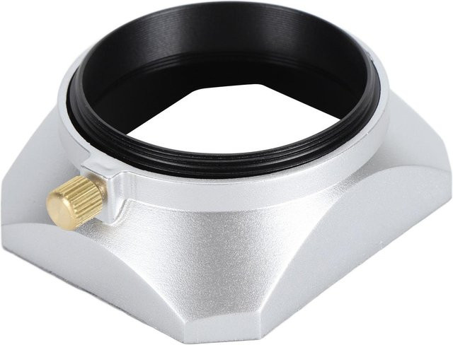 Andoer Quadratische Gegenlichtblende 49mm für Digitalkameras in Silber - Bild 1