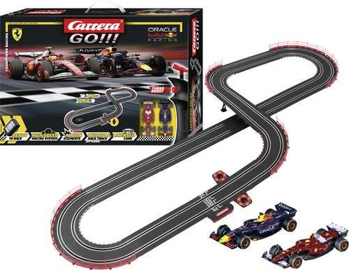 Carrera GO!!! Champion's Racing Rennbahn Formel 1 1:43 Set - Bild 2