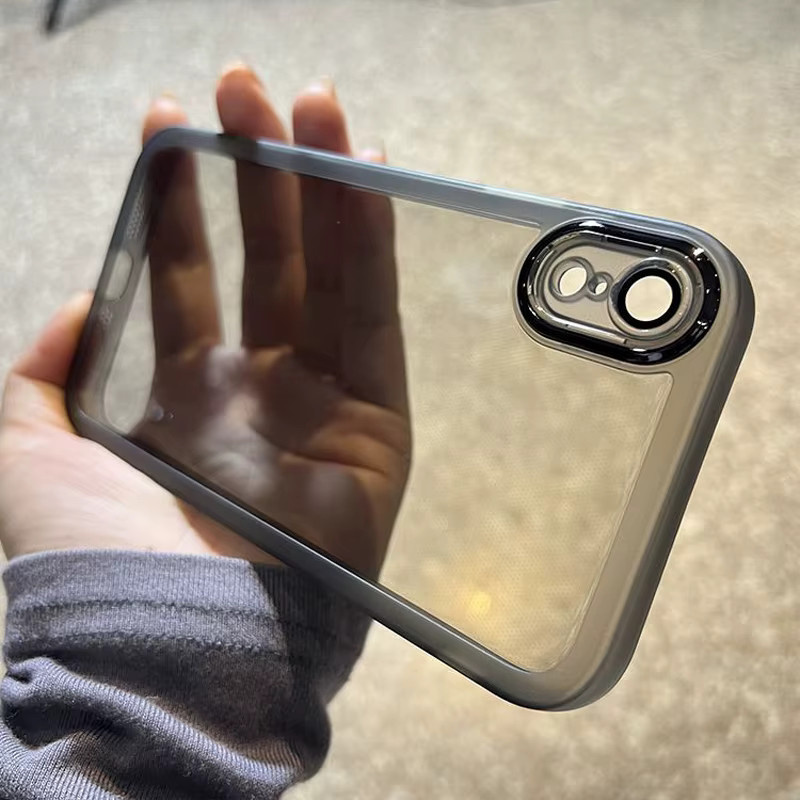 Stoßfeste Silikon Handyhülle für Samsung Galaxy A03 Core in Transparent - Bild 2
