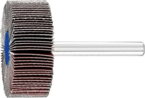 PFERD Korund Fächerschleifer A320 für Feinschliff und Finish, Durchmesser: 40 mm, Breite: 15 mm, Schaft-Durchmesser: 6 mm, 10 Stück, Farbe: Braun - Bild 1