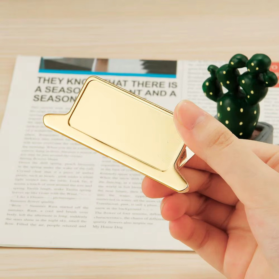 Retro Metall-Bindeclips aus Legierung in Silber, Bronze und Gold für Büro, Schule und Zuhause - Bild 2