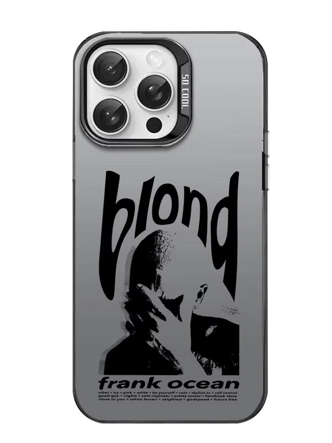 Singer Frank Blonde Oceans Hot Handyhülle für iPhone 11 bis iPhone 17 Pro Max, Matte Laser Aurora Optik, Stoßfest, Multicolour - Bild 5