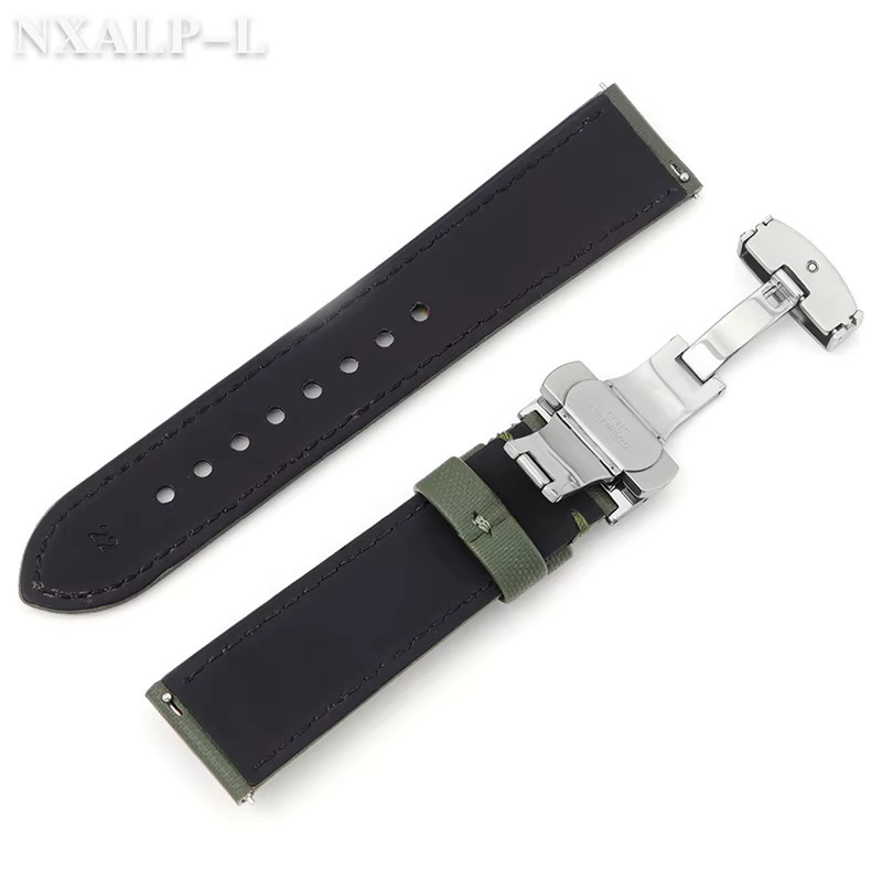 Seiko Uhrenarmband Leder, Edelstahl, Unisex - Bild 3