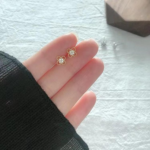 Lucky Star Jewelry Ohrstecker 925 Silber, Zirkonia, Diamant, Damen - Bild 1
