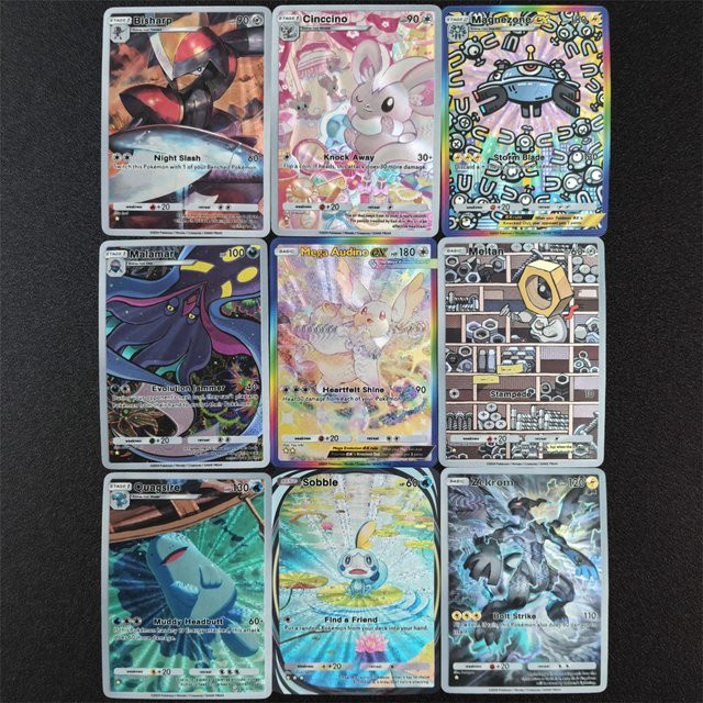 Bandai TCG Pocket Pokémon Spielkarten-Spielzeug, 9-teiliges Set, Englisch - Bild 1