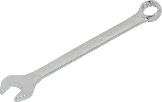 LUX-TOOLS Gabelringschlüssel 10 mm aus Chrom-Vanadium in Silber - Bild 1