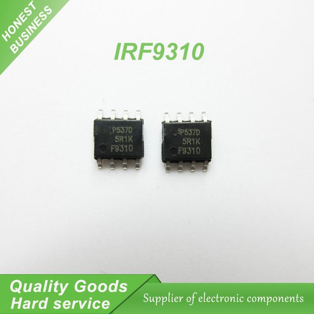 20 Stück IRF9310TRPBF P-Kanal MOSFET SOP-8 in Schwarz -30V -20A 4,6mOhm - Bild 1