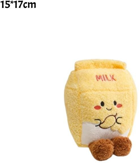 Yiran toy Milchkarton Stoffpuppe, Plüsch / Textil, Gelb - Bild 1