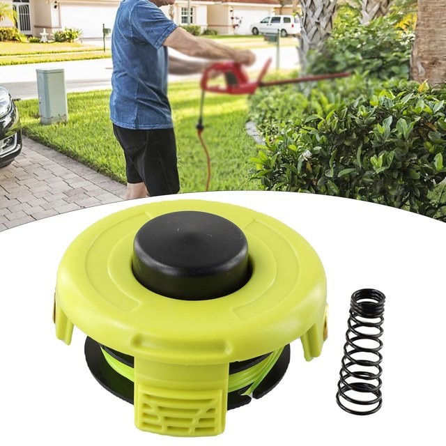 Vibratite Ersatzteil Set für Rasentrimmer mit Spule und Abdeckung für RAC118 und RLT3525S, 1,2 mm Linienstärke - Bild 1