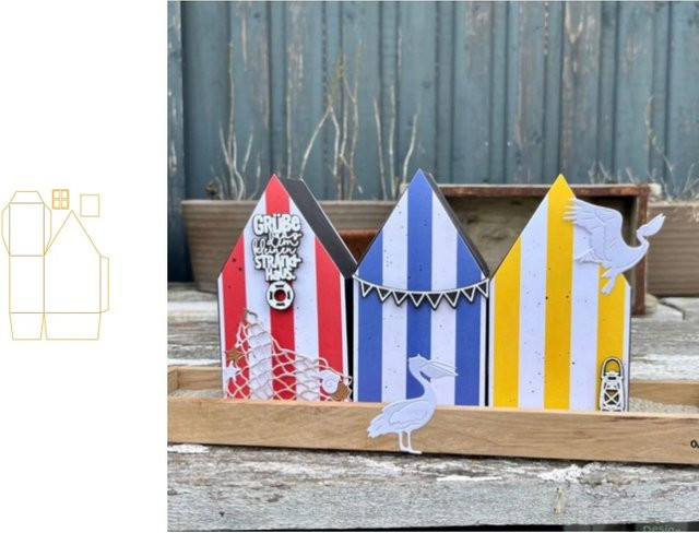 Ziyu Schneideformen und Stempel Set für DIY-Scrapbooking und Fotoalben in Multicolour - Bild 1