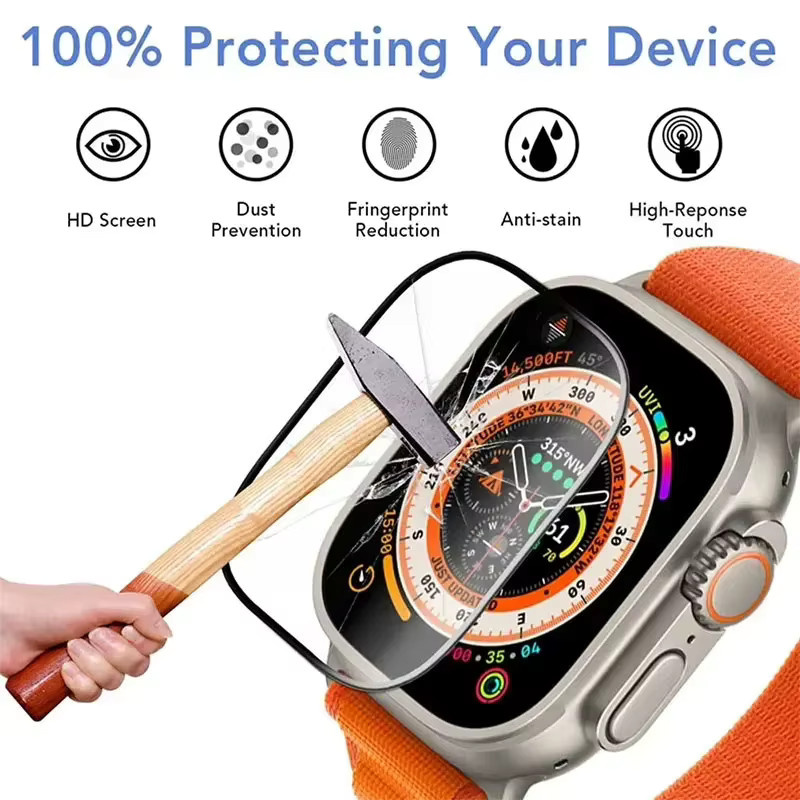 Apple Displayschutzfolie, 5 Stück, transparent, Unisex - Bild 3