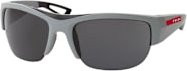 Prada Linea Rossa PS A01S Sonnenbrille, halbrund, rechteckig, grau, Herren - Bild 1