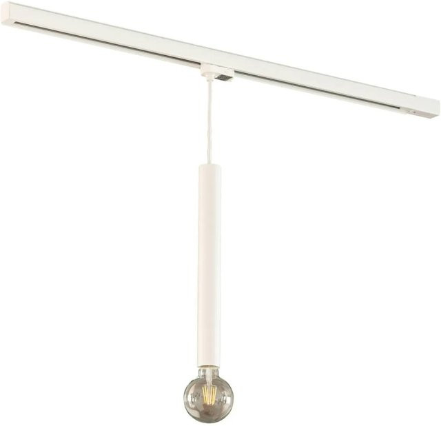 Ejona Arcchio Stromschienenstrahler Modern in Weiß aus Aluminium, 1-flammig, E27, Flurleuchte - Bild 1