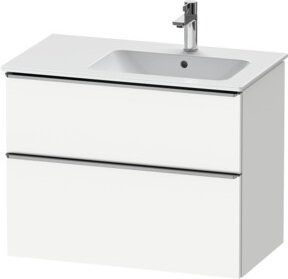 Duravit Waschtischunterschrank D-Neo in Weiß, B/T: 81 x 46,2 cm - Bild 1