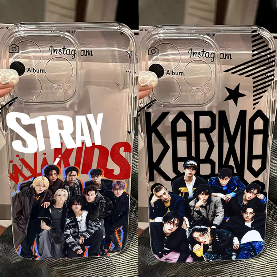 Y-Kids Handyhülle Kpop Y-Strays mit transparenter Rückseite für iPhone 17 16 15 14 13 12 11 Pro Max Mini Air Plus X XR 7 8 - Bild 2