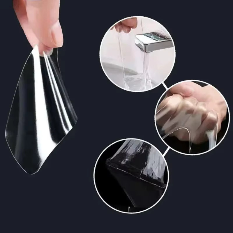 Doppelseitiges Acryl-Klebeband transparent für LED-Streifen und Auto-Fixierung, spurlos klebend - Bild 3