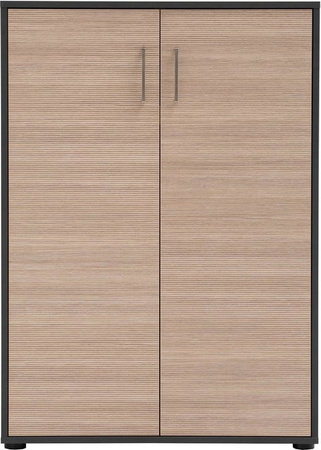 Schildmeyer Highboard Metz mit Drehtüren in Anthrazit B/H/T: 113,4 x 80,1 x 38,2 cm