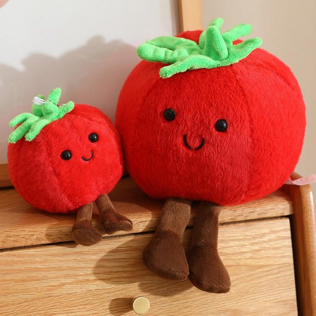 Yiran toy Tomaten-Stofftier, Tomatenpuppe, 12cm, ab 14 Jahre - Bild 1