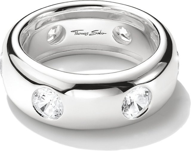 Thomas Sabo Ring 925 Silber, Zirkonia, Damen - Bild 1