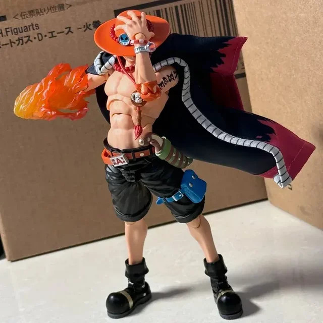 TAKARA TOMY One Piece Portgas D Ace, Anime-Figur, 18cm, beweglich - Bild 1