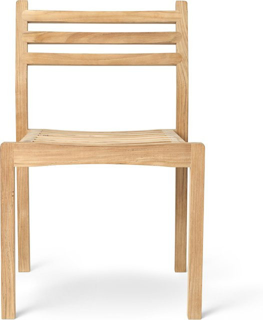 Carl Hansen & Søn Ah501 Outdoor Dining Stuhl aus Teakholz in Braun - Bild 1