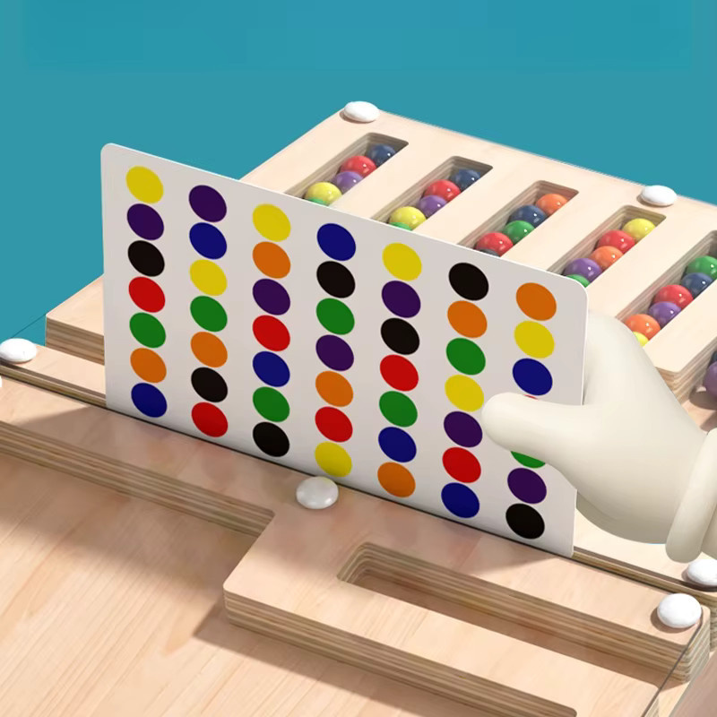 Tlewj Holz-Kampfspiel, Lernspielzeug, Bunt / Mehrfarbig - Bild 4