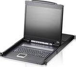 Aten CL1308N KVM-Switch 1U in Schwarz mit USB und PS/2 Anschlüssen für 1280 x 1024 Pixel - Bild 1