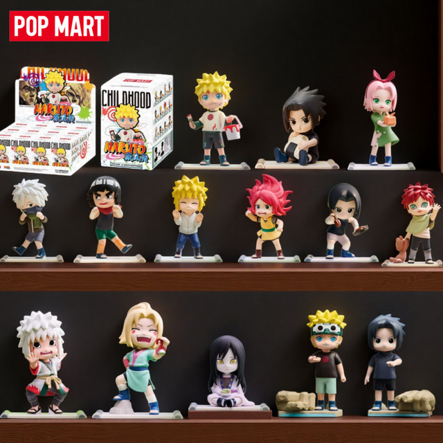 POPMART Naruto Shippuden Childhood Series Blind Box, Anime-Figur, Einzelfigur - Bild 1