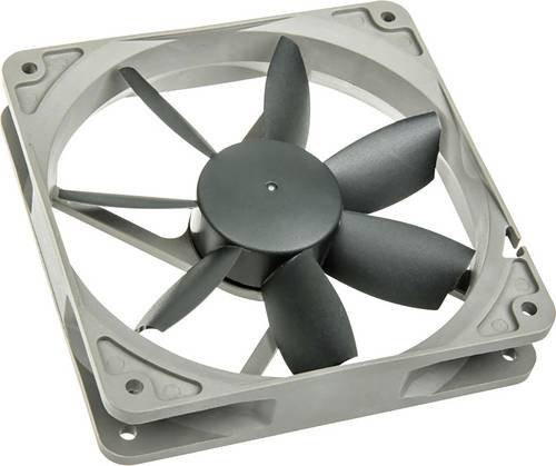 Noctua NF-S12B redux-700 Gehäuselüfter Grau, B/H/T: 120 x 120 x 25 mm - Bild 2