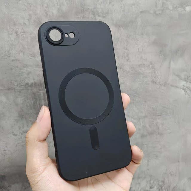 Schutzhülle für Apple iPhone 17e und iPhone 16e mit Magnetfunktion und integriertem Kameraschutz, stoßfest und schlank, in Blau oder Schwarz - Bild 1