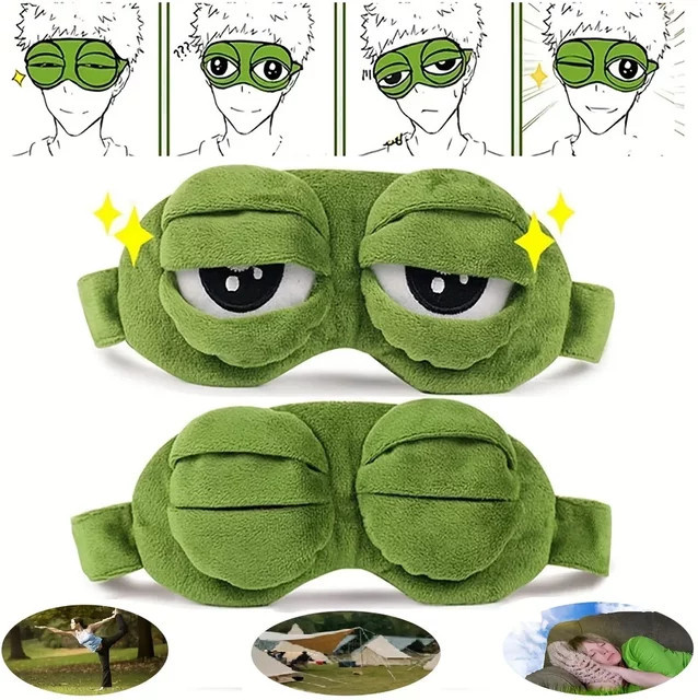 Frosch Schlaf-Augenmaske - Bild 1