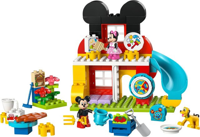 LEGO Duplo Micky Maus Wunderhaus mit Minnie und Pluto Konstruktionsspielzeug ab 2 Jahren - Bild 3