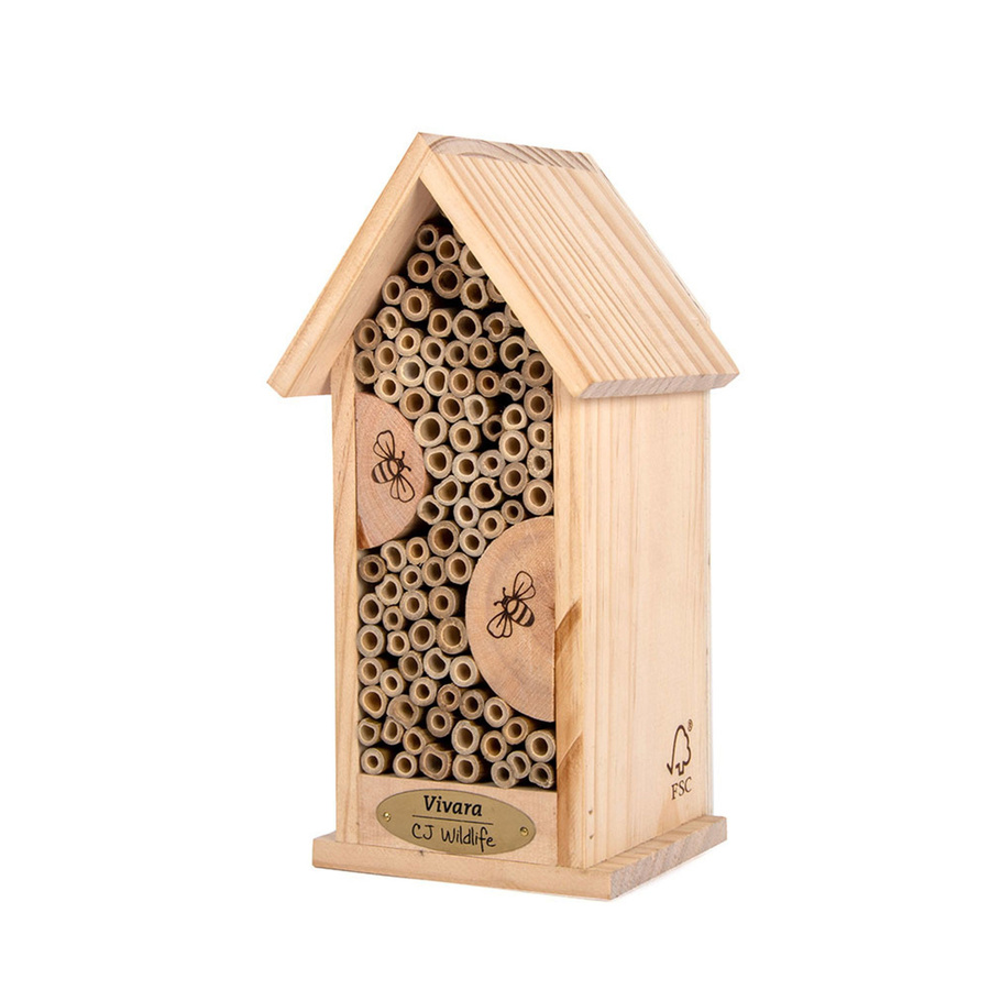 Insektenhotel Tabarca von CJ Wildlife aus Holz in Braun - Bild 2