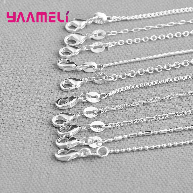 YAAMELI Gliederkette, 925 Silber, Unisex, 40-75 cm - Bild 4