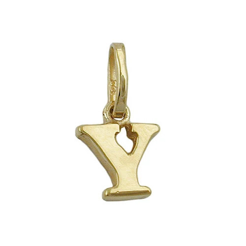 Colfem Anhänger Buchstabe Y, Gold 375, Unisex - Bild 1