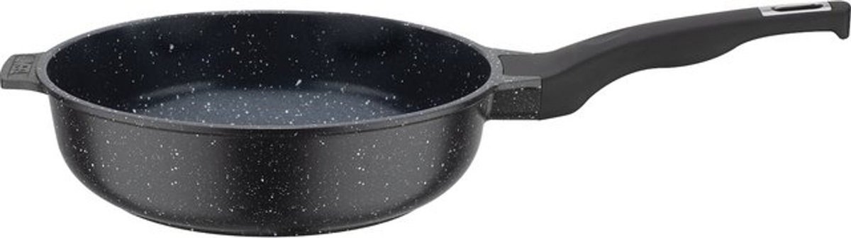 GSW Schmorpfanne Titanium Granit Advanced in Grau, Durchmesser: 24 cm - Bild 3