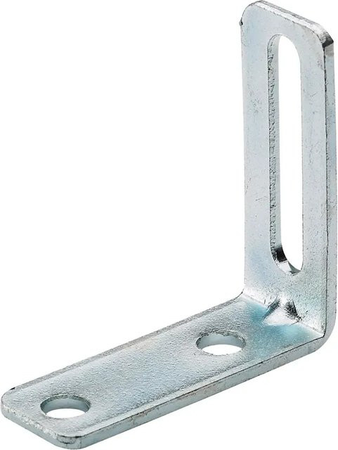 Hettich Verstellwinkel aus verzinktem Stahl in Silber, B/T/H: 5,5 x 5,5 x 2,0 cm - Bild 1