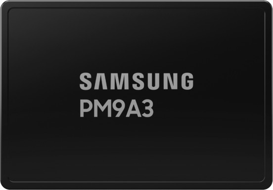 Samsung PM9A3 MZQL215THBLA SSD intern U.2 PCIe 3.0 x4 NVMe 15.36 TB 256-bit AES-XTS TCG Opal Encryption Schwarz - Bild 1