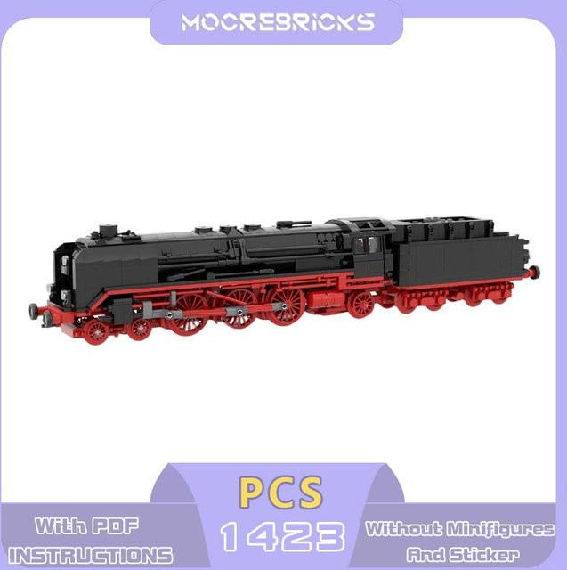 MOCREBRICKS BR01 Dampflokomotive, Baukasten, 1:38, motorisiert - Bild 1