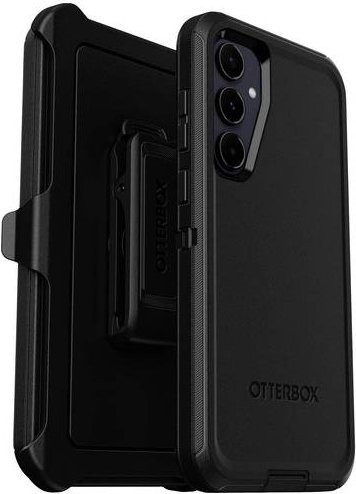 Otterbox Defender Backcover für Samsung Galaxy A55 5G in Schwarz mit Standfunktion - Bild 1