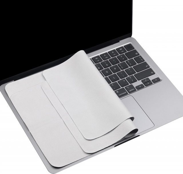 Apple Mikrofaser-Liner-Reinigungstuch mit Bildschirmtastatur-Aufdruck-Schutz für MacBook Pro und MacBook Air 2018–2025 - Bild 1
